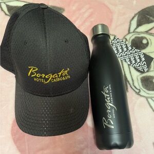 Borgata Logo’d Hat and Swell Bottle Set